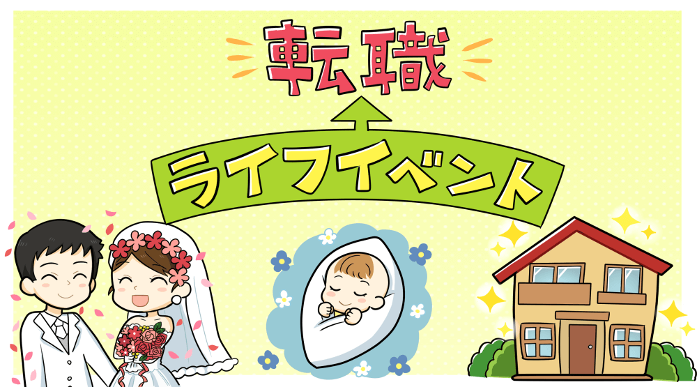 ライフイベントをもとに転職の時期を決める方法
